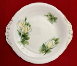 PLATOU DIN PORTELAN ENGLEZESC PARAGON- FINE BONE CHINA- SIX WORLD FAMOUS ROSES-VIRGO L26CM