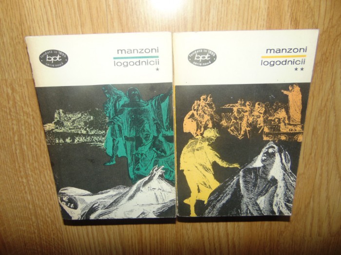 Logodnicii -Alessandri Manzoni -Bpt 2 vol. nr:656,657