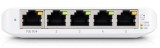SWITCH Ubiquiti, Gigabit x 5, managed, carcasa plastic, &quot;USW-FLEX-MINI-EU&quot; (timbru verde 2 lei)