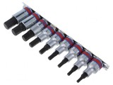Set chei tubulară Fixare 1/2 - 9 piese