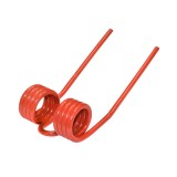Deget pick-up pentru balotiera Krone 74x160x5,5 mm, arc rezistent