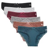 Cumpara ieftin Set 6 perechi de chiloti pentru dama, CH067, Multicolor