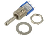 Comutator basculant APEM 5639MAB 3 poziții SP3T ON-OFF-ON 3A 250VAC 4A 30VDC