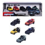 MAJORETTE SET 5 MASINUTE METALICE DACIA DUSTER SCARA 1 LA 64