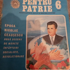 REVISTA PENTRU PATRIE - NR 6 - 1985