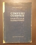 CAMPURI CUANTICE SI PARTICULE ELEMENTARE - M. E. MAYER