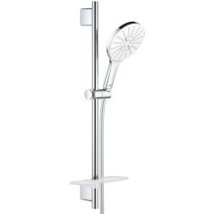 Coloana de dus Grohe Vitalio SmartActive 150 26598000, 1/2&amp;#039;&amp;#039;, universal, 600 mm, 3 pulverizari, furtun 1.75 m, crom