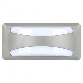 CORP ILUMINAT EXTERIOR 12W IP65 3000K ALB CALD foto