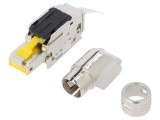 Conector RJ45 Cat 6a ecranat 8p8c