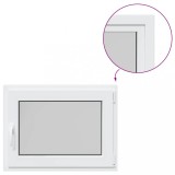 Fereastra de subsol &bdquo;RISOR&rdquo; 80x60 cm Pt&amp;Turn DIN Dreapta Alb