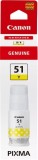 Cerneala refill originala Canon GI-51Y GI51Y 4548C001 Yellow 7.7K