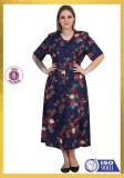 Cumpara ieftin Rochie Clasica cu Nasturi si Cordon Cod 0021 - 56Marimea, Yves