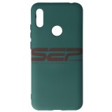 Husa Silicon Huawei Y6 2019 Midnight Green - Protectie Premium