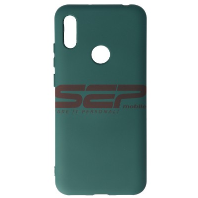 Toc silicon High Copy Huawei Y6 2019 Midnight Green foto