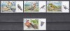 Angola 2018 - Păsări, Serie cu Tapsuri, MNH, Nestampilat
