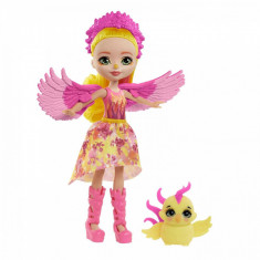 Papusa Falon Phoenix si figurina Sunrise Enchantimals Royal