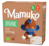 Porridge din ovaz bio, 4+ luni, 200g Mamuko