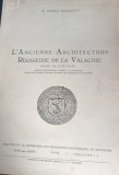 L&#039;ANCIENNE ARCHITECTURE RELIGEUSE DE LA VALACHIE 1942 N GHIKA BUDESTI