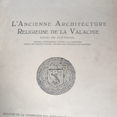 L'ANCIENNE ARCHITECTURE RELIGEUSE DE LA VALACHIE 1942 N GHIKA BUDESTI