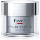 Eucerin Hyaluron-Filler + 3x Effect crema de noapte &icirc;mpotriva &icirc;mbătr&acirc;nirii pielii 50 ml