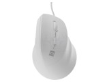 Mouse NATEC CRAKE 2 PRO alb, optic, 6 butoane, USB A