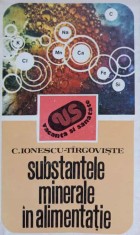 SUBSTANTELE MINERALE IN ALIMENTATIE-C. IONESCU-TIRGOVISTE-257338 foto