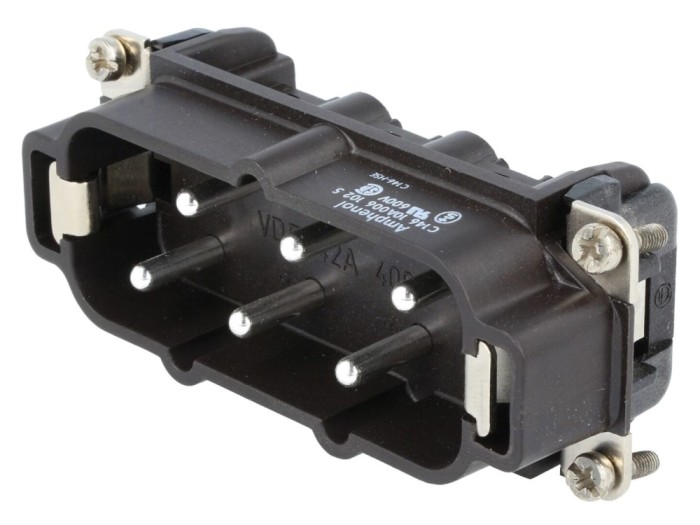 Conector HDC tată 42A 6 pini