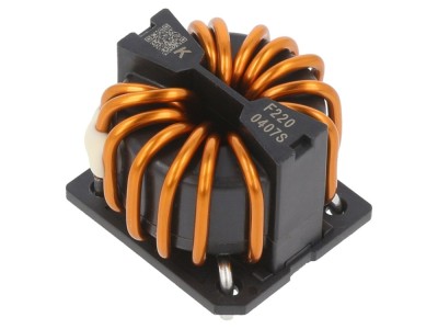 Inductor bobinat THT 1,2mH 22A foto