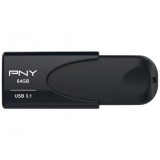 Memorie Externa USB-A 3.1 PNY Attache 4, 64Gb FD64GATT431KK-EF