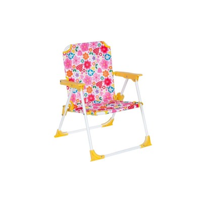 Scaun pliabil pentru copii, 46x35x37 cm, Flori, ATU-084274 foto