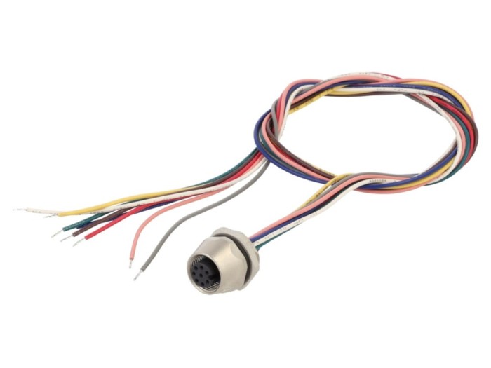 Conector M12 EPIC&reg; M12 FEAF8F-0.5-M16