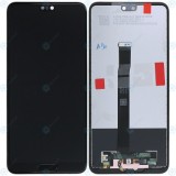 Huawei P20 (EML-L09, EML-L29) Modul display LCD + Digitizer negru 02351WKF