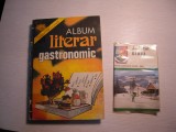 Carte: Album literar gastronomic, Bucuresti 1982 + 6 diapozitive judetul SIBIU