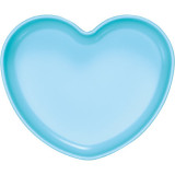 Chicco Easy Plate Heart 9m+ farfurie 9m+ Blue-Green 1 buc