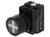 Indicator pozitie panou PROMET NEF22 22mm IP66 Rosu/Verde