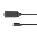 Cablu HDMI Kruger &amp;amp; Matz, 2 m, USB tip C, 18 Gbps, Kruger&amp;Matz