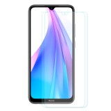 Folie Protectie Ecran Enkay pentru Xiaomi Redmi Note 8T, Plastic, Full Glue, 2.5 D, 9H, Set 2 Bucati