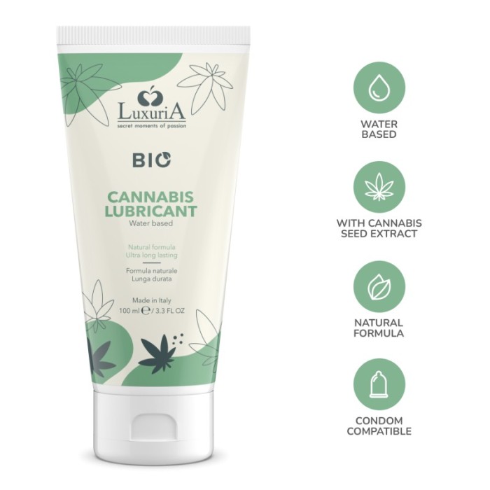 Lubrifiant Luxuria Bio Cannabis 100ml