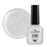 Cumpara ieftin Oja Semipermanenta One Step SensoPRO Milano, CIAO Collection - Silver Euphoria 7ml