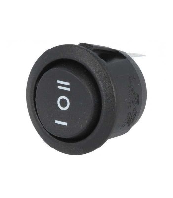 Intrerupator ROCKER SP3T (ON)-OFF-(ON) 10A 250VAC Pozitii 3 fara foto