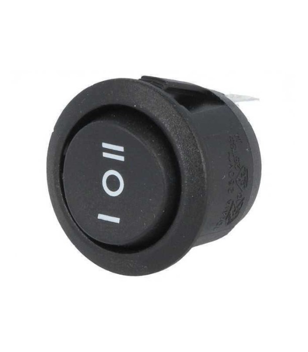Intrerupator ROCKER SP3T (ON)-OFF-(ON) 10A 250VAC Pozitii 3 fara