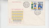 C12 - FDC Romania - Ziua marcii postale romanesti - LP1065 - 1982, Romania de la 1950, Posta