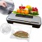 Aparat Profesional de Vidat si Sigilat Koken, Etansare in 10-15 s, bara de lipire 30 cm, Negru/Gri + 100 Pungi Gofrate