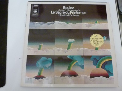 le sacre du printemps - Stawinsky, Boulez foto