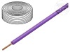 Cablu H07Z-K litat Cu 4mm2 LSZH violet 450V 750V 100m 1x4mm2