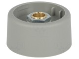 Buton Rotativ Gri Poliamidă 6mm 31x16mm