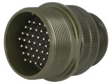 Conector Circular 28 MS/DS Aliaj Aluminiu Oliv