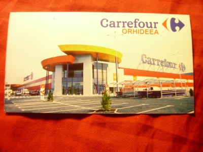 Calendar 2011 cu Reclama Carrefour Orhideea foto