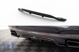 Spoiler Maxton Design potrivit pentru bara spate a BMW X3 G01 M40D, M40I cu pachet M dupa 2019, lac negru Performance AutoTuning