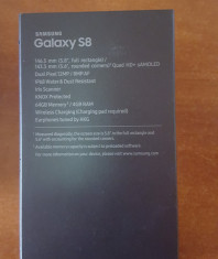 Telefon Samsung Galaxy S8 Midnight Black foto